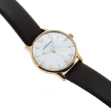 Emporio Armani Classic Quartz Mother of Pearl Dial Brown Leather Strap Watch For Women - AR1601 Buy Now By Emporio Armani