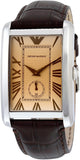 Emporio Armani Classic Brown Dial Brown Leather Strap Watch For Men - AR1605 Buy Now By Emporio Armani