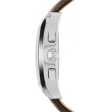 Emporio Armani Valente Chronograph Amber Dial Brown Leather Strap Watch For Men - AR1634 Buy Now By Emporio Armani