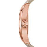 Emporio Armani Valente Analog Beige Dial Beige Leather Strap Watch For Men - AR1667 Buy Now By Emporio Armani