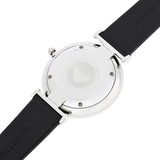 Emporio Armani Retro Analog Quartz Silver Dial Black Leather Strap Watch For Men - AR1674 Buy Now By Emporio Armani