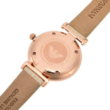 Emporio Armani Arianna Mother of Pearl Dial Pink Leather Strap Watch For Women - AR11199 Buy Now By Emporio Armani