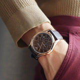 Emporio Armani Chronograph Brown Dial Brown Leather Strap Watch For Men - AR1701 Buy Now By Emporio Armani