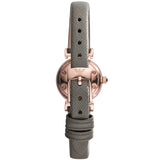 Emporio Armani Gianni T Bar Quartz Gray Dial Gray Leather Strap Watch For Women - AR1727 Buy Now By Emporio Armani