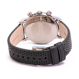 Emporio Armani Luigi Chronograph Quartz Grey Dial Grey Leather Strap Watch For Men - AR1735 Buy Now By Emporio Armani