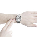 Emporio Armani Classic Quartz Silver Dial Silver Steel Strap Watch For Men - AR1745 Buy Now By Emporio Armani