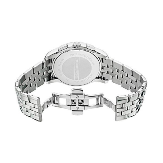 Emporio Armani Classic Quartz Silver Dial Silver Steel Strap Watch For Men - AR1788 Buy Now By Emporio Armani