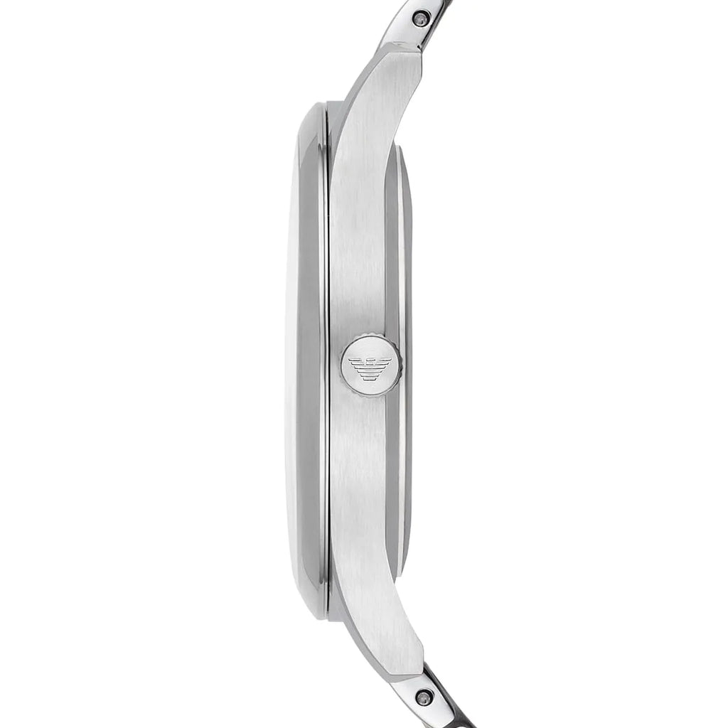 Emporio Armani Classic Silver Dial Silver Steel Strap Watch For Men - AR1867 Buy Now By Emporio Armani