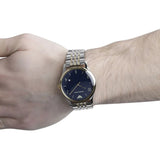 Emporio Armani Classic Quartz Blue Dial Two Tone Steel Strap Watch For Men - AR1868 Buy Now By Emporio Armani