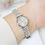 Emporio Armani Gianni T Bar Quartz Silver Dial Silver Steel Strap Watch For Women - AR1935 Buy Now By Emporio Armani