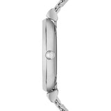 Emporio Armani Gianni T Bar Mother of Pearl Dial Silver Steel Strap Watch For Women - AR1955 Buy Now By Emporio Armani
