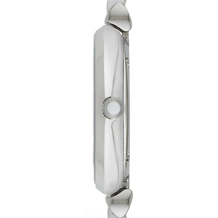 Emporio Armani Gianni T-Bar Mother of Pearl Dial Two Tone Steel Strap Watch For Women - AR1987 Buy Now By Emporio Armani