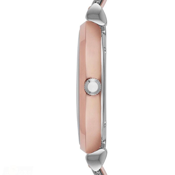 Emporio Armani Retro Mother of Pearl Dial Silver Mesh Bracelet Watch For Women - AR2067 Buy Now By Emporio Armani