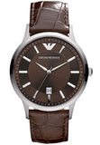 Emporio Armani Renato Classic Brown Dial Brown Leather Strap Watch For Men - AR2413 Buy Now By Emporio Armani