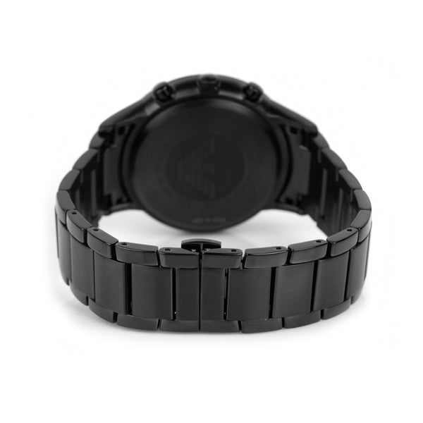 Emporio Armani Classic Chronograph Black Dial Black Stainless Steel Strap Watch For Men - AR2453 Buy Now By Emporio Armani
