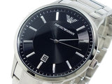 Emporio Armani Sportivo Black Dial Silver Stainless Steel Watch For Men - AR2457 Buy Now By Emporio Armani