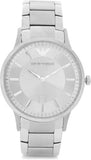 Emporio Armani Classic Quartz Silver Dial Silver Steel Strap Watch For Men - AR2478 Buy Now By Emporio Armani
