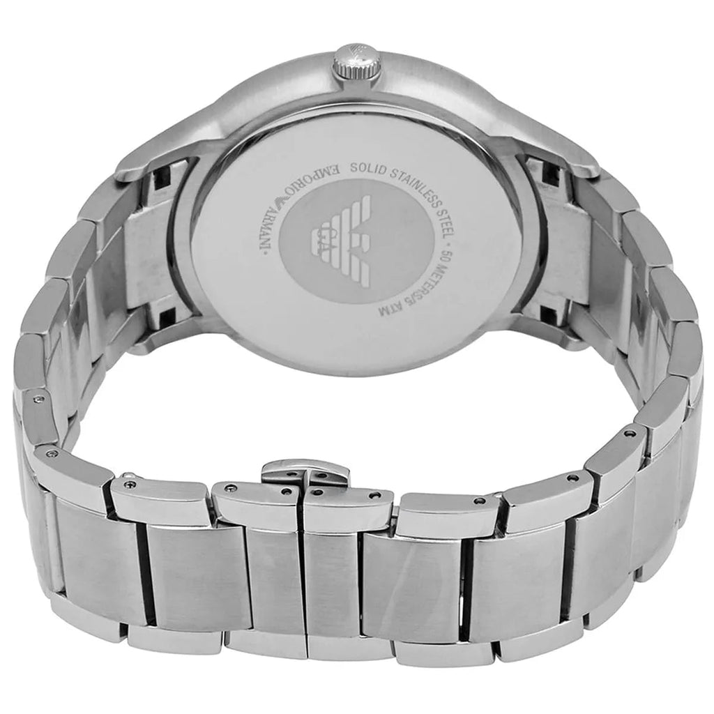 Emporio Armani Classic Quartz Silver Dial Silver Steel Strap Watch For Men - AR2478 Buy Now By Emporio Armani