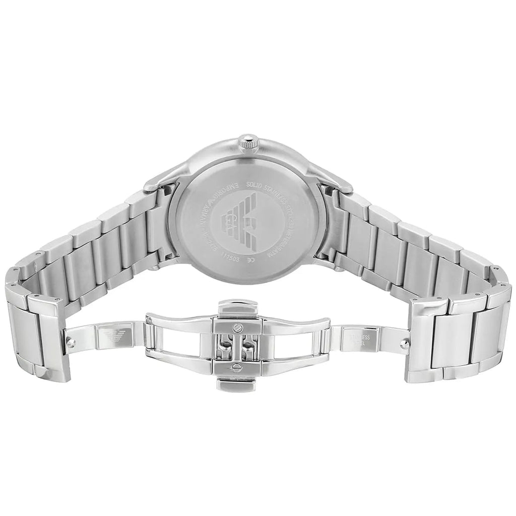 Emporio Armani Classic Quartz Silver Dial Silver Steel Strap Watch For Men - AR2478 Buy Now By Emporio Armani