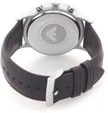 Emporio Armani Renato Chronograph Black Dial Brown Leather Strap Watch For Men - AR2482 Buy Now By Emporio Armani