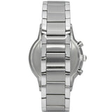 Emporio Armani Renato Chronograph Blue Dial Silver Steel Strap Watch For Men - AR2486 Buy Now By Emporio Armani