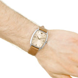 Emporio Armani Epsilon Quartz Brown Dial Brown Leather Strap Watch For Men - AR2489 Buy Now By Emporio Armani