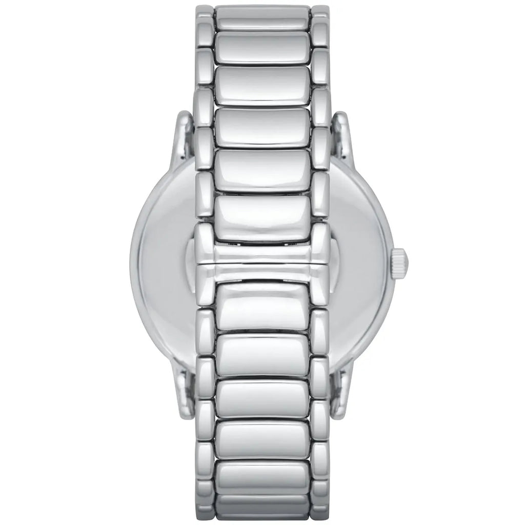 Emporio Armani Luigi Quartz Black Dial Silver Steel Strap Watch For Men - AR2499 Buy Now By Emporio Armani