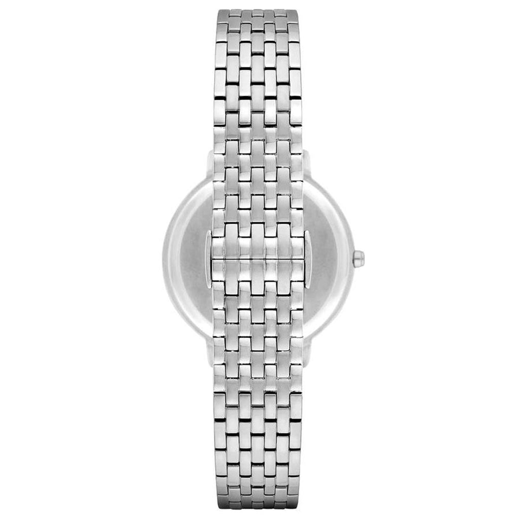 Emporio Armani Kappa Mother of Pearl Dial Silver Steel Watch For Women - AR2507 Buy Now By Emporio Armani