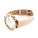 Emporio Armani Kappa Rose Gold & White Dial Beige Nude Leather Strap Watch For Women - AR2510 Buy Now By Emporio Armani
