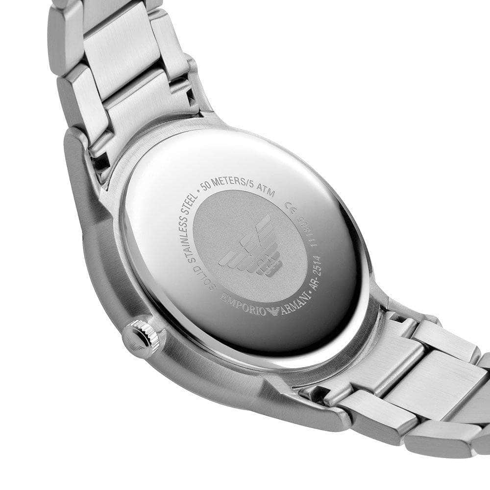 Emporio Armani Renato Quartz Grey Dial Silver Steel Strap Watch For Men - AR2514 Buy Now By Emporio Armani