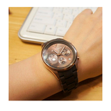 Emporio Armani Sportivo Chronograph Brown Dial Brown Silicone Strap Watch For Men - AR5891 Buy Now By Emporio Armani