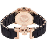 Emporio Armani Sportivo Black Dial Black Steel Strap Watch For Women - AR5906 Buy Now By Emporio Armani