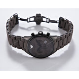 Emporio Armani Sportivo Chronograph Brown Dial Brown Steel Strap Watch For Men - AR5950 Buy Now By Emporio Armani
