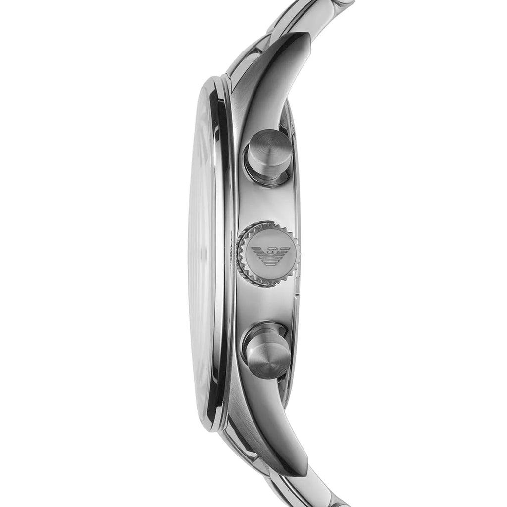 Emporio Armani Sportivo Chronograph Silver Dial Silver Steel Strap Watch For Men - AR5963 Buy Now By Emporio Armani