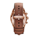 Emporio Armani Sportivo Chronograph White Dial Brown Leather Strap Watch For Men - AR5996 Buy Now By Emporio Armani