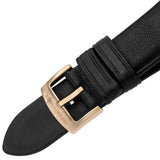 Emporio Armani Luigi Automatic Silver Dial Black Leather Strap Watch For Men - AR60013 Buy Now By Emporio Armani