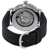 Emporio Armani Meccanico Skeleton Black Dial Black Leather Strap Watch For Men - AR60026 Buy Now By Emporio Armani
