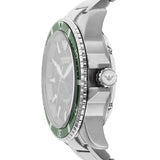 Emporio Armani Three Hand Green Dial Silver Steel Strap Watch For Men - AR11338 Buy Now By Emporio Armani