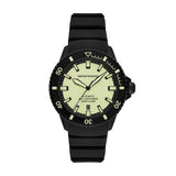 Emporio Armani Sea Explorer Automatic Yellow Dial Black Silicone Strap Watch For Men - AR60085 Buy Now By Emporio Armani