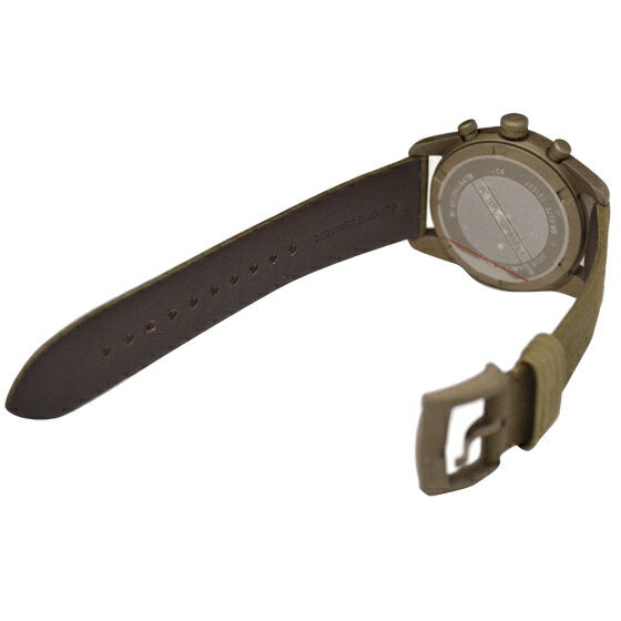 Emporio Armani Sportivo Chronograph Silver Dial Brown Leather Strap Watch For Men - AR6076 Buy Now By Emporio Armani