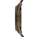 Emporio Armani Sportivo Quartz Silver Dial Brown Leather Strap Watch For Men - AR6079 Buy Now By Emporio Armani