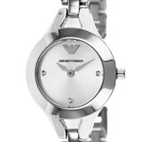 Emporio Armani Quartz Silver Dial Silver Steel Strap Watch For Women - AR7361 Buy Now By Emporio Armani