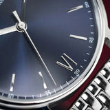 Emporio Armani Kappa Quartz Blue Dial Silver Steel Strap Watch For Men - AR80010 Buy Now By Emporio Armani