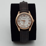 Emporio Armani Classic White Dial Brown Leather Strap Watch For Men - AR9035 Buy Now By Emporio Armani