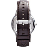 Emporio Armani Kappa Classic Brown Dial Brown Leather Strap Watch For Men - AR9106 Buy Now By Emporio Armani
