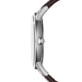 Emporio Armani Kappa Classic Brown Dial Brown Leather Strap Watch For Men - AR9106 Buy Now By Emporio Armani