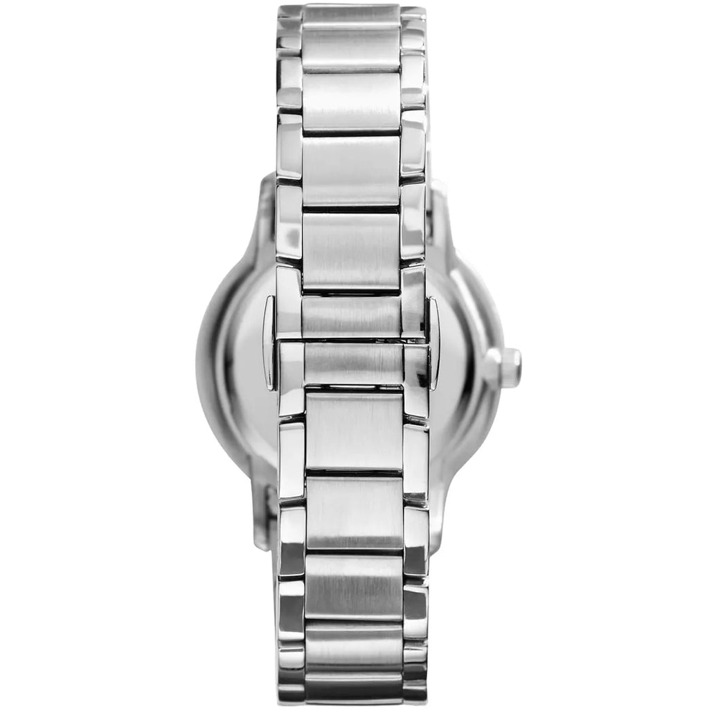 Emporio Armani Classic Quartz Black Dial Silver Steel Strap Watch For Men - AR9107 Buy Now By Emporio Armani