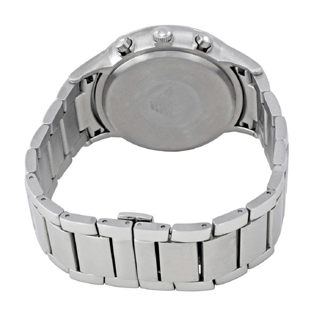 Emporio Armani Renato Chronograph Blue Dial Silver Steel Strap Watch For Men - AR2486 Buy Now By Emporio Armani
