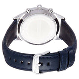 Emporio Armani Chronograph Blue Dial Blue Leather Strap Watch For Men - AR1889 Buy Now By Emporio Armani