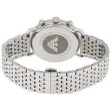 Emporio Armani Aviator Chronograph Blue Dial Silver Steel Strap Watch For Men - AR11238 Buy Now By Emporio Armani